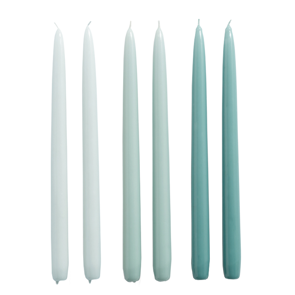 Hay - Ljus Konformade 6-pack Ice blue, Arctic blue, Teal