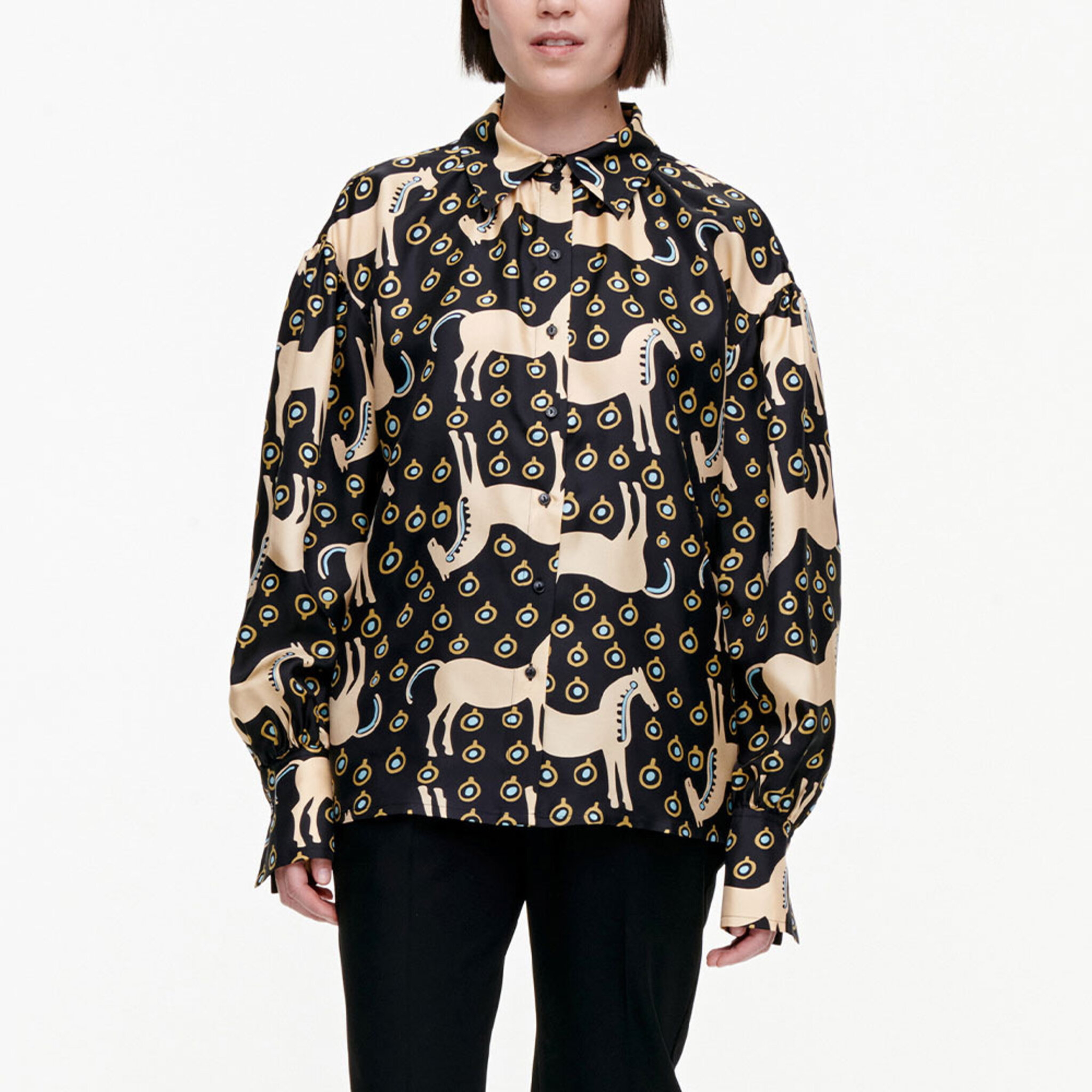 Siivekäs Musta Tamma Shirt