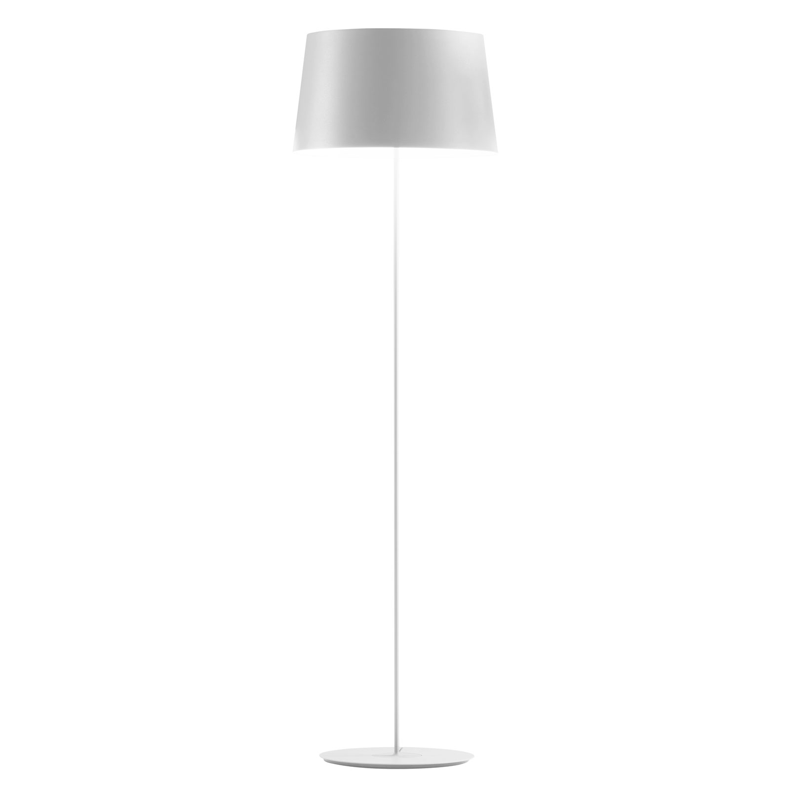 Vibia Warm 4906 designergolvlampa, vit