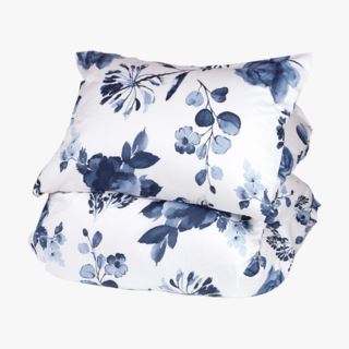 Blue Heaven påslakanset i satin multi/blå