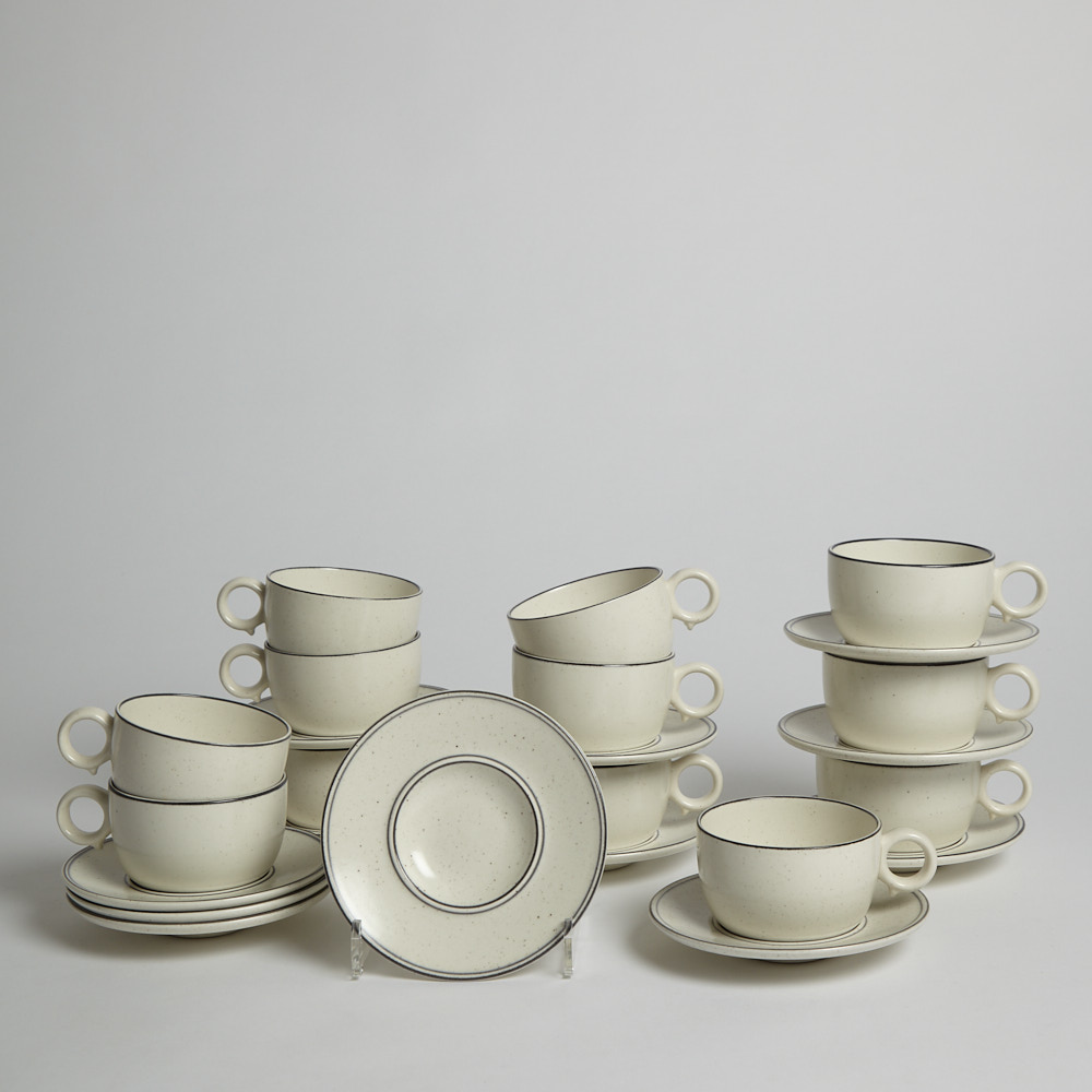 Gustavsberg - SÅLD "Birka" Kaffeservis 24 delar