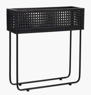 Rattan kruka svart