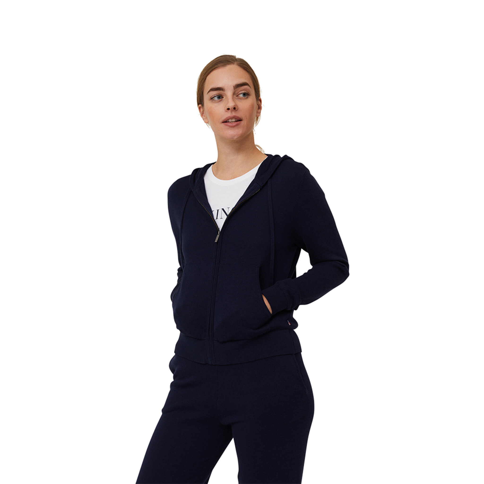 June Organic Cotton/Tencel Knitted Zip Hoodie