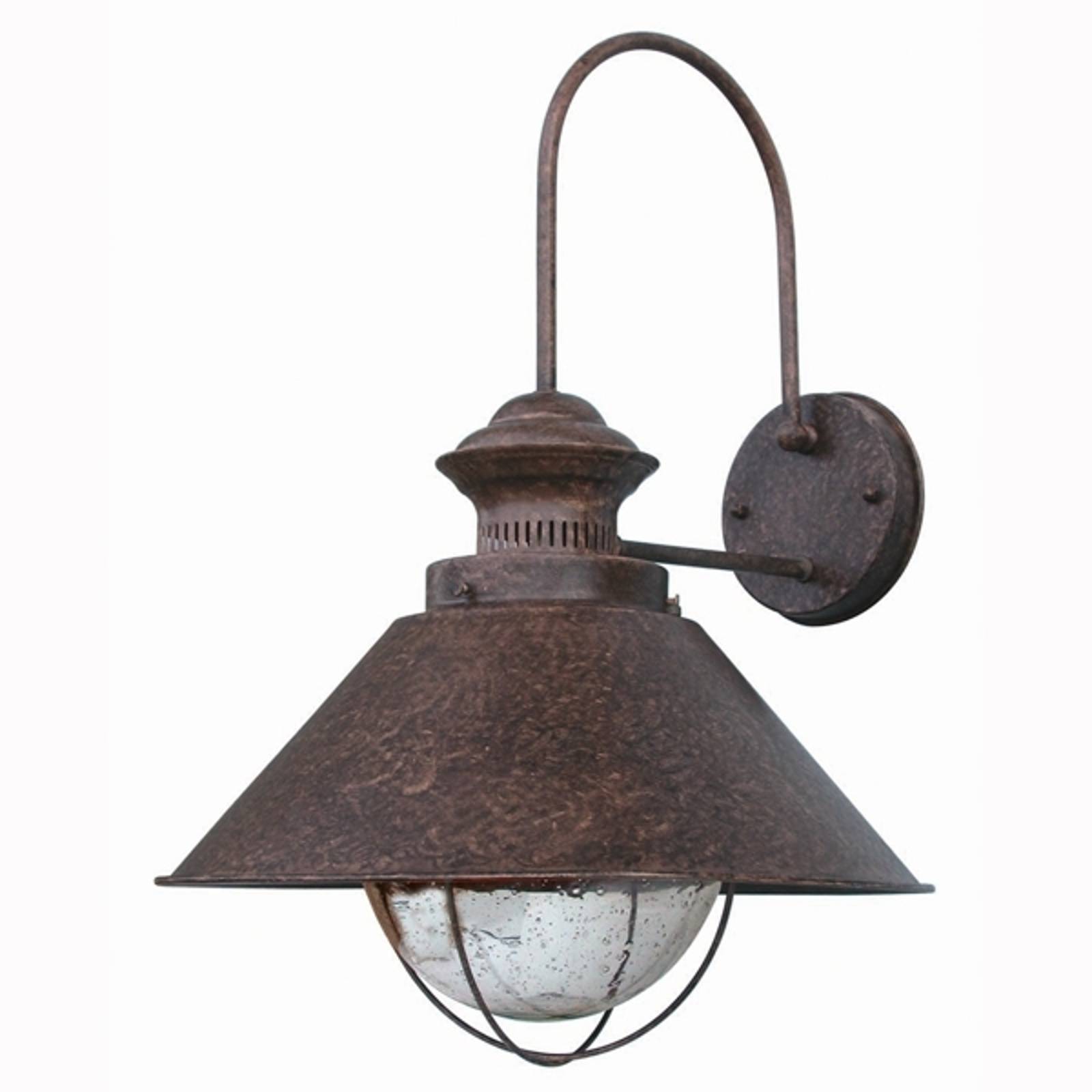 Charmig vägglampa för utomhusbruk Nautica, 34,5 cm