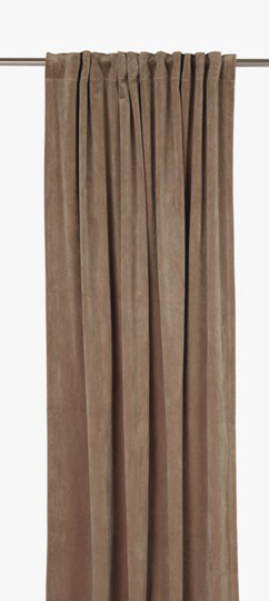 Mali sammet gardin beige