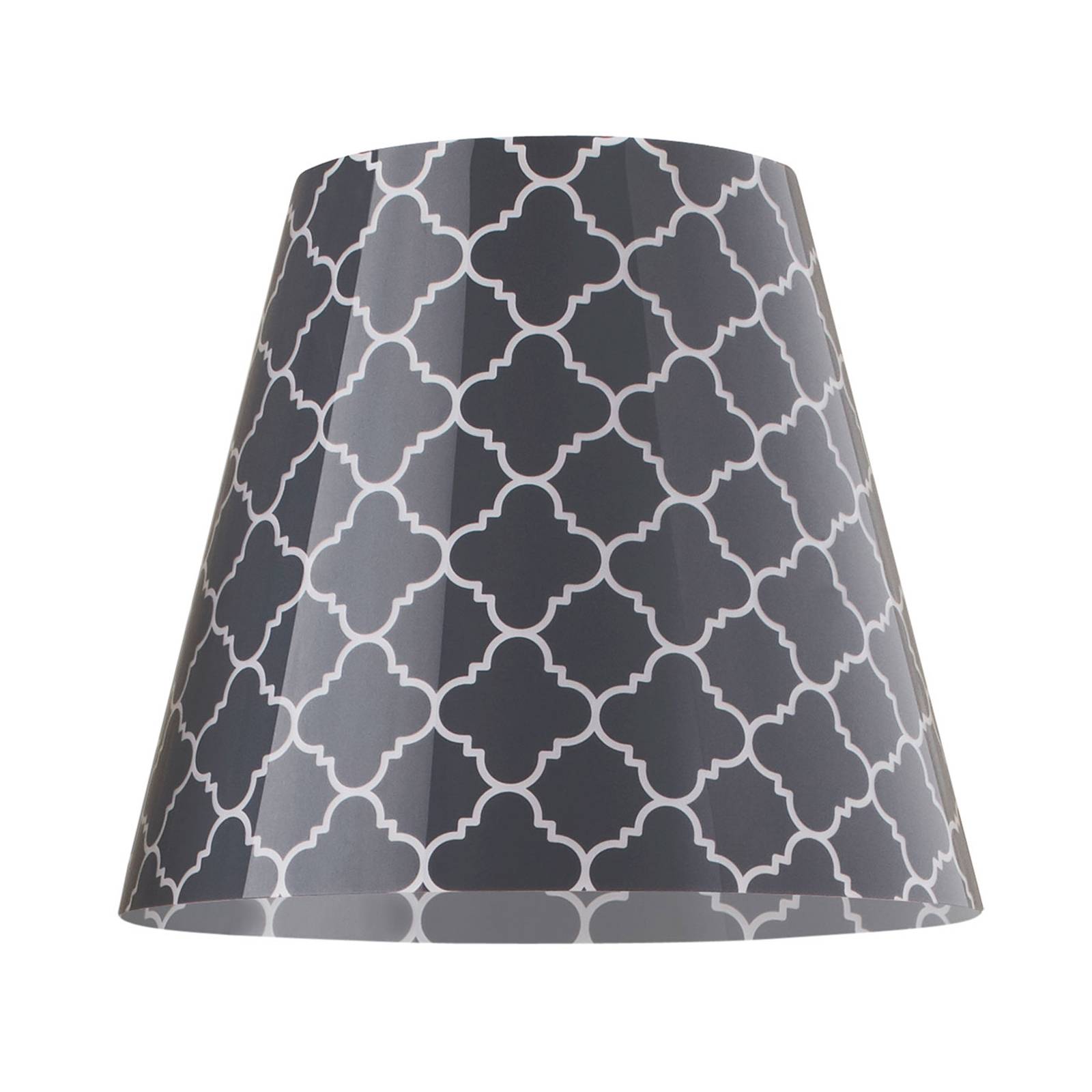 Golvlampa Swap Outdoor, grey quatrefoil lampskärm
