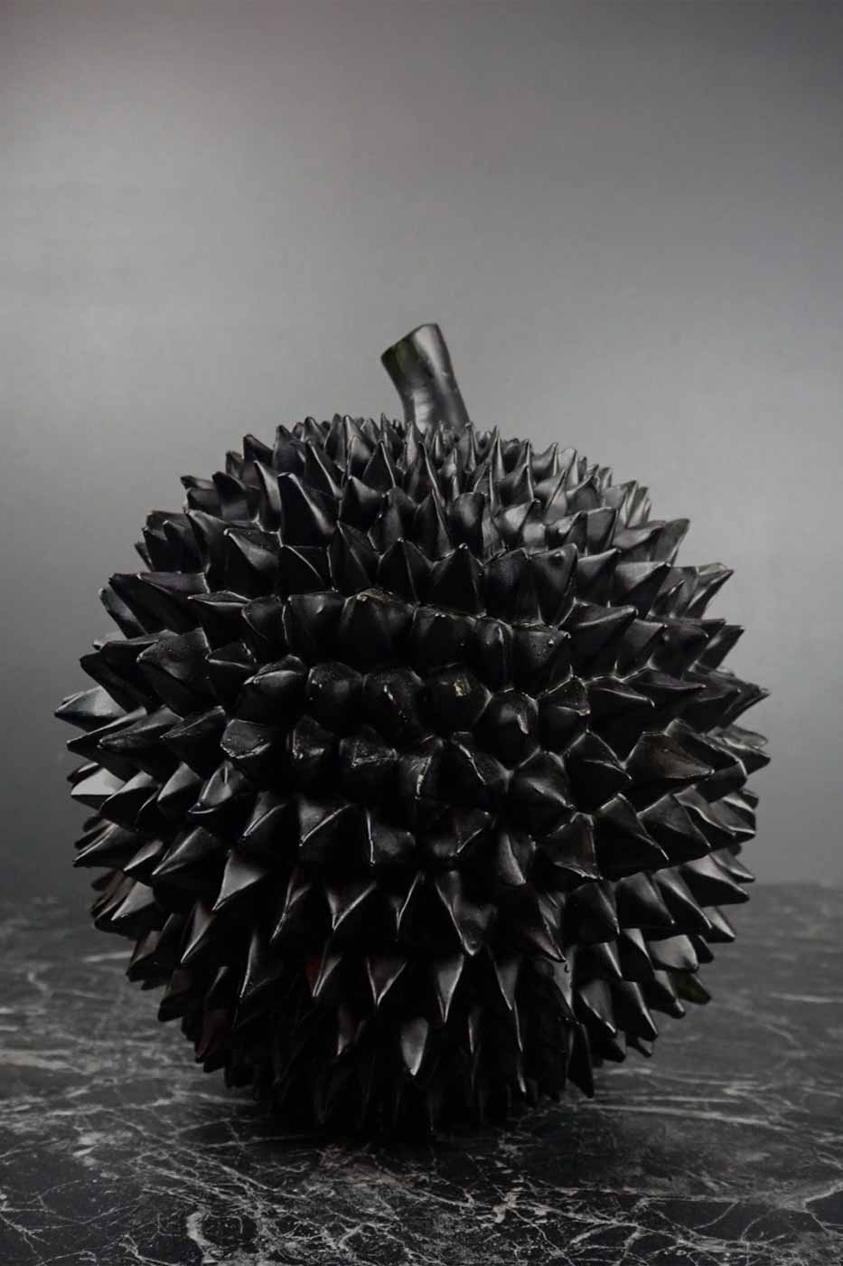 Dekoration Durian 30cm svart