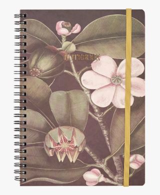 Flower anteckningsbok multi