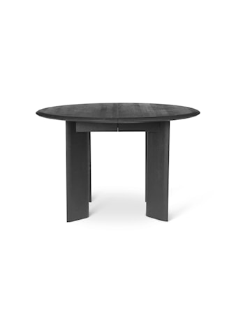 Bevel Table - Round Ø117 - Black Oiled
