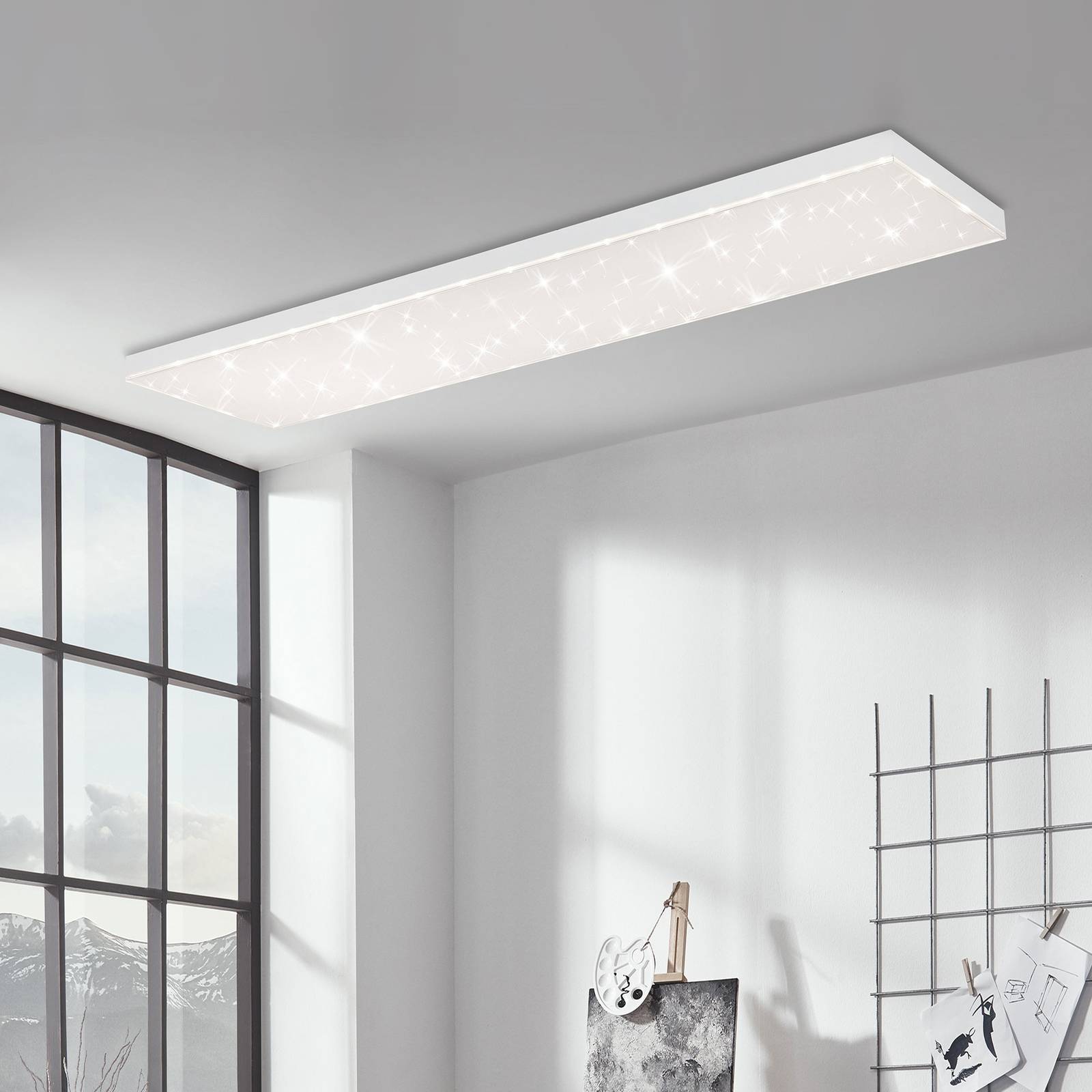 LED-stjärnhimmel Frameless CCT, 120 x 30 cm