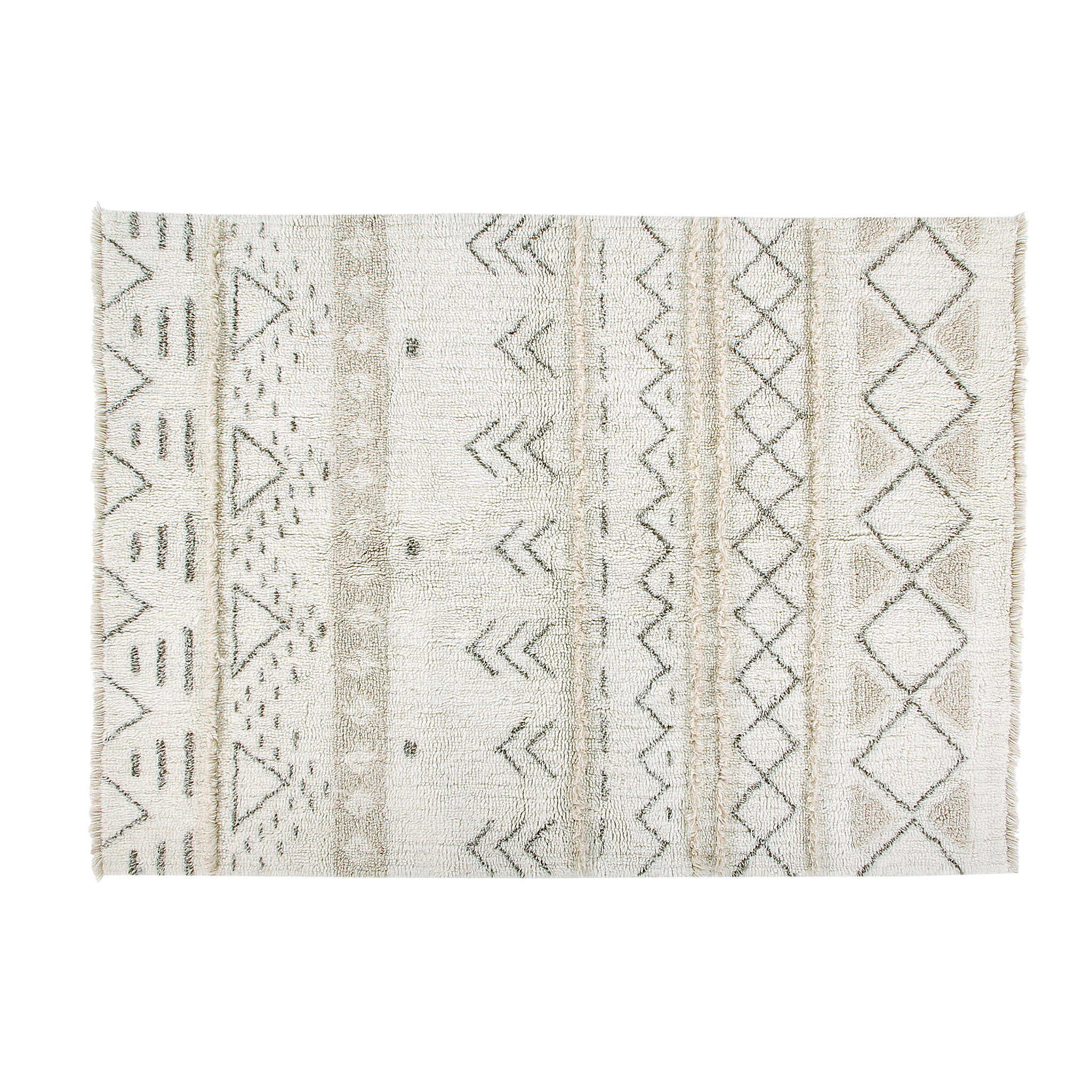 Tvättbar Ullmatta Woolable Lakota Day, 140x200 Cm
