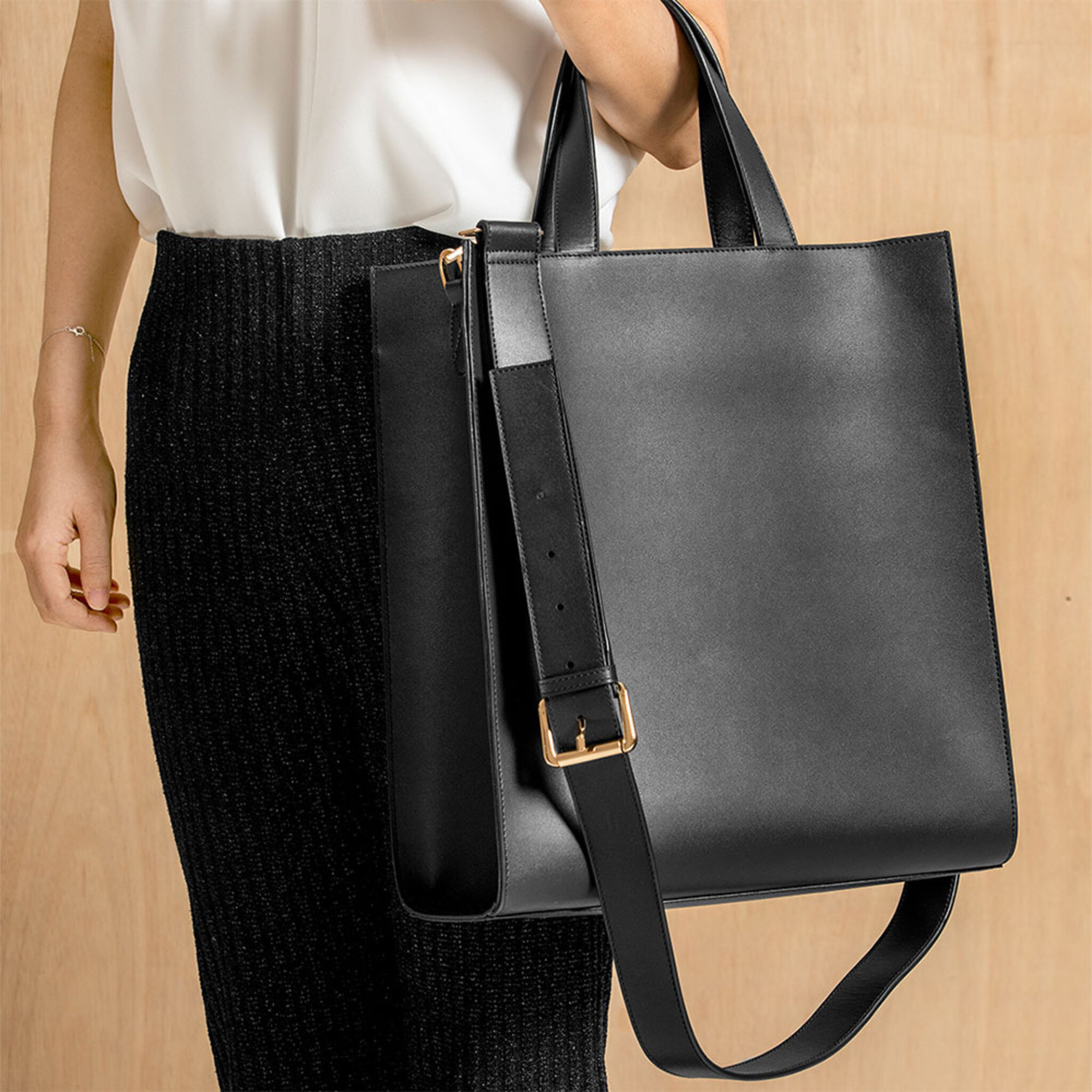 Leather City Bag, ONE SIZE
