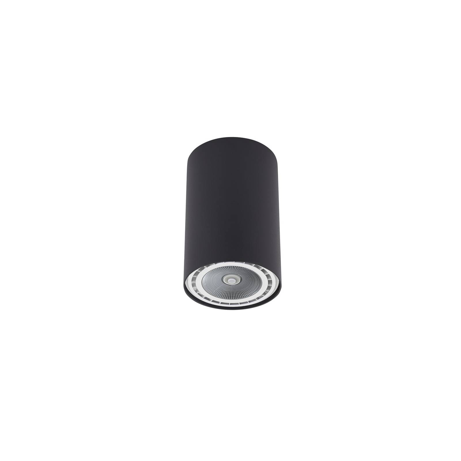 Takspotlight Bit i cylinderform svart