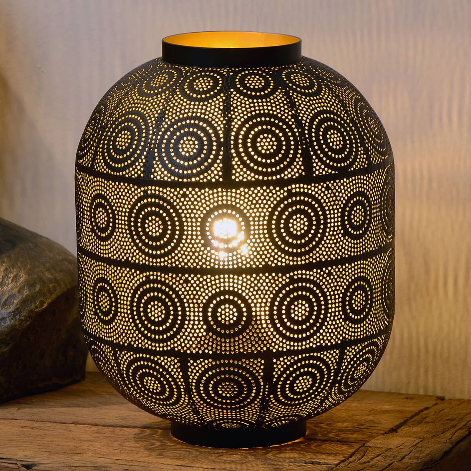 Bordslampa Tahar i orientalisk design 25 cm