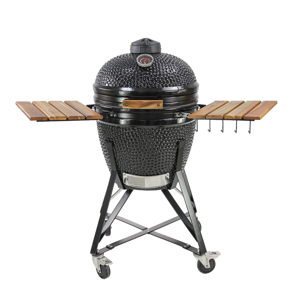 Kamado Sumo - Grill Midi 21" med tillbehör Svart