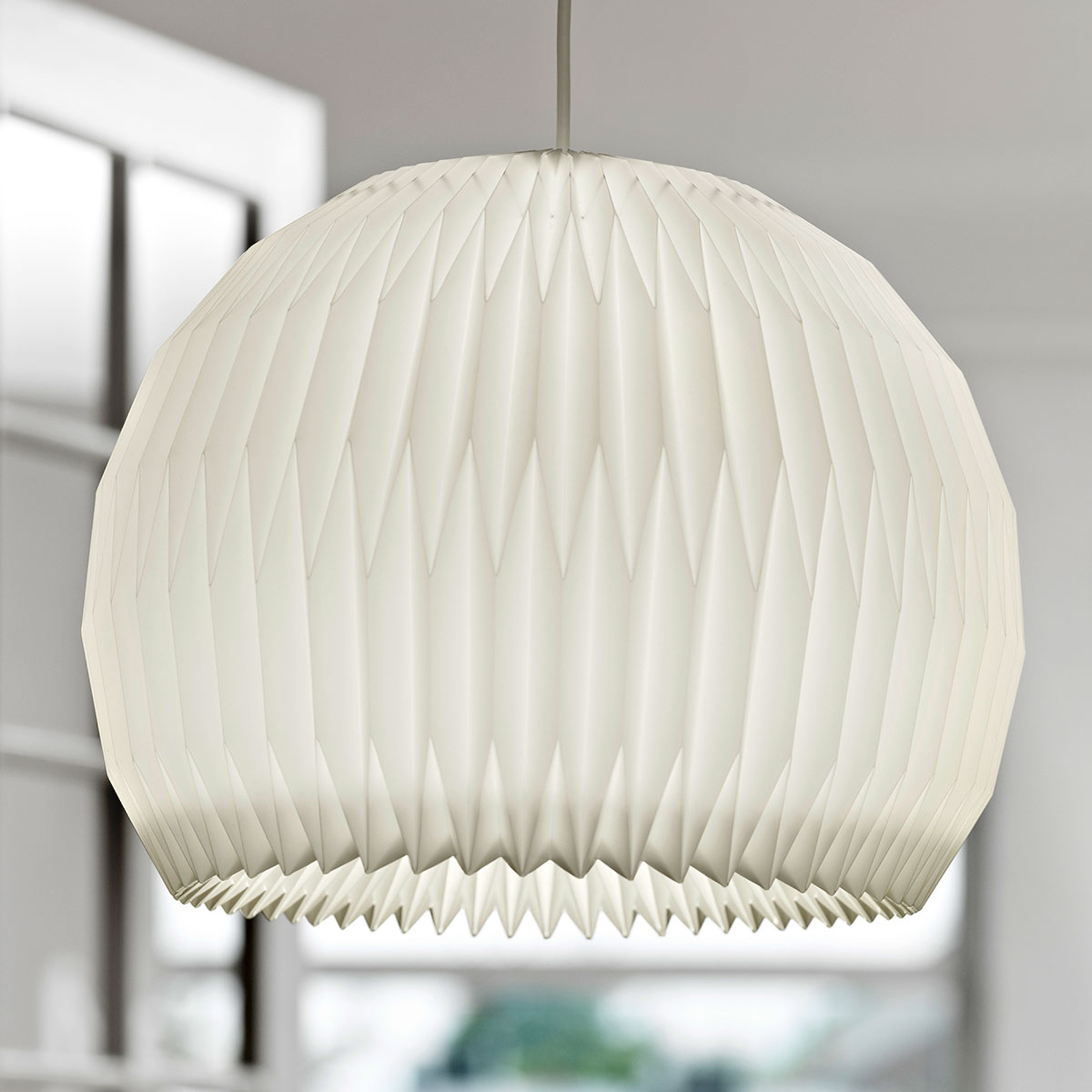 LE KLINT 147 - plasthänglampa, handmade
