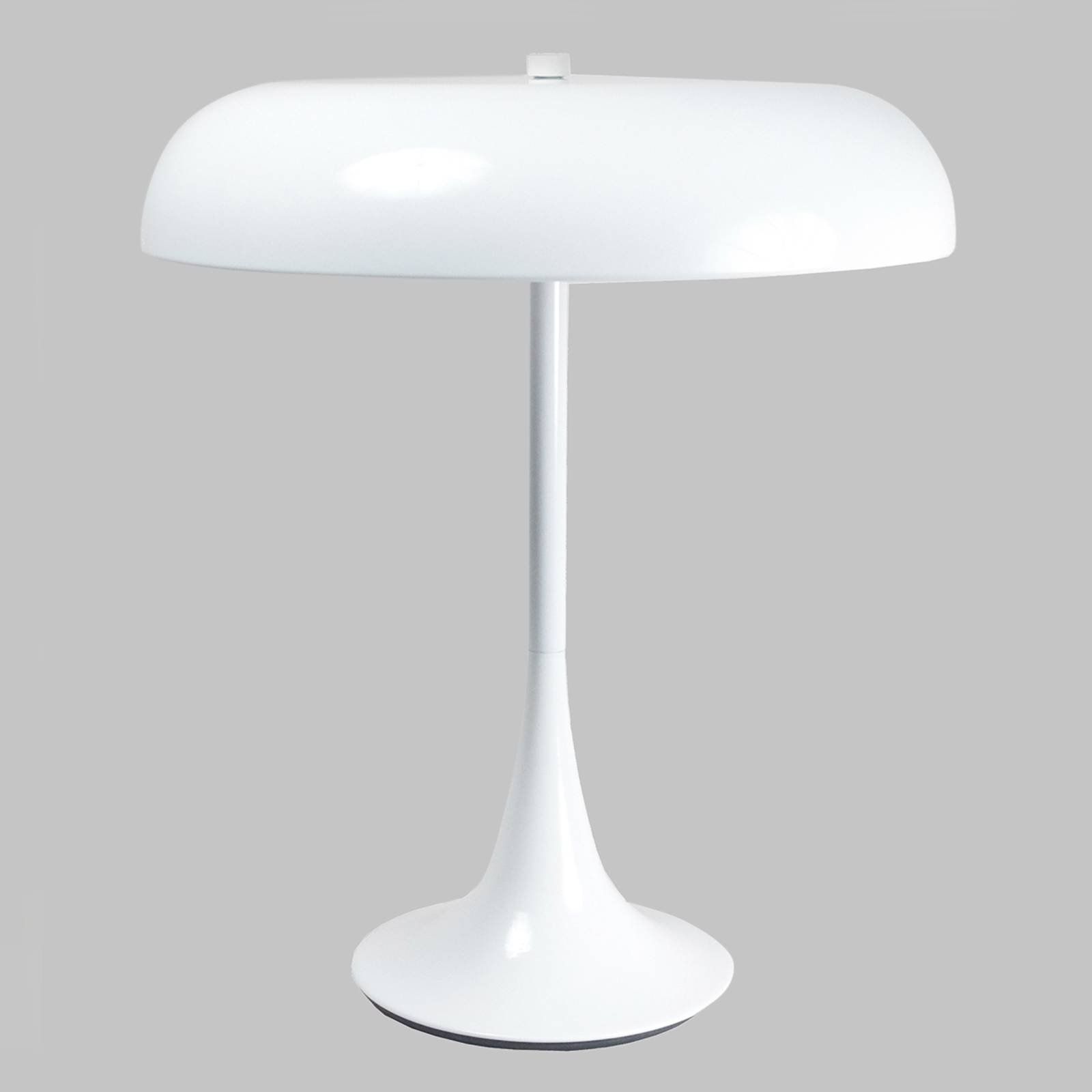 Vitlackerad bordslampa Madison