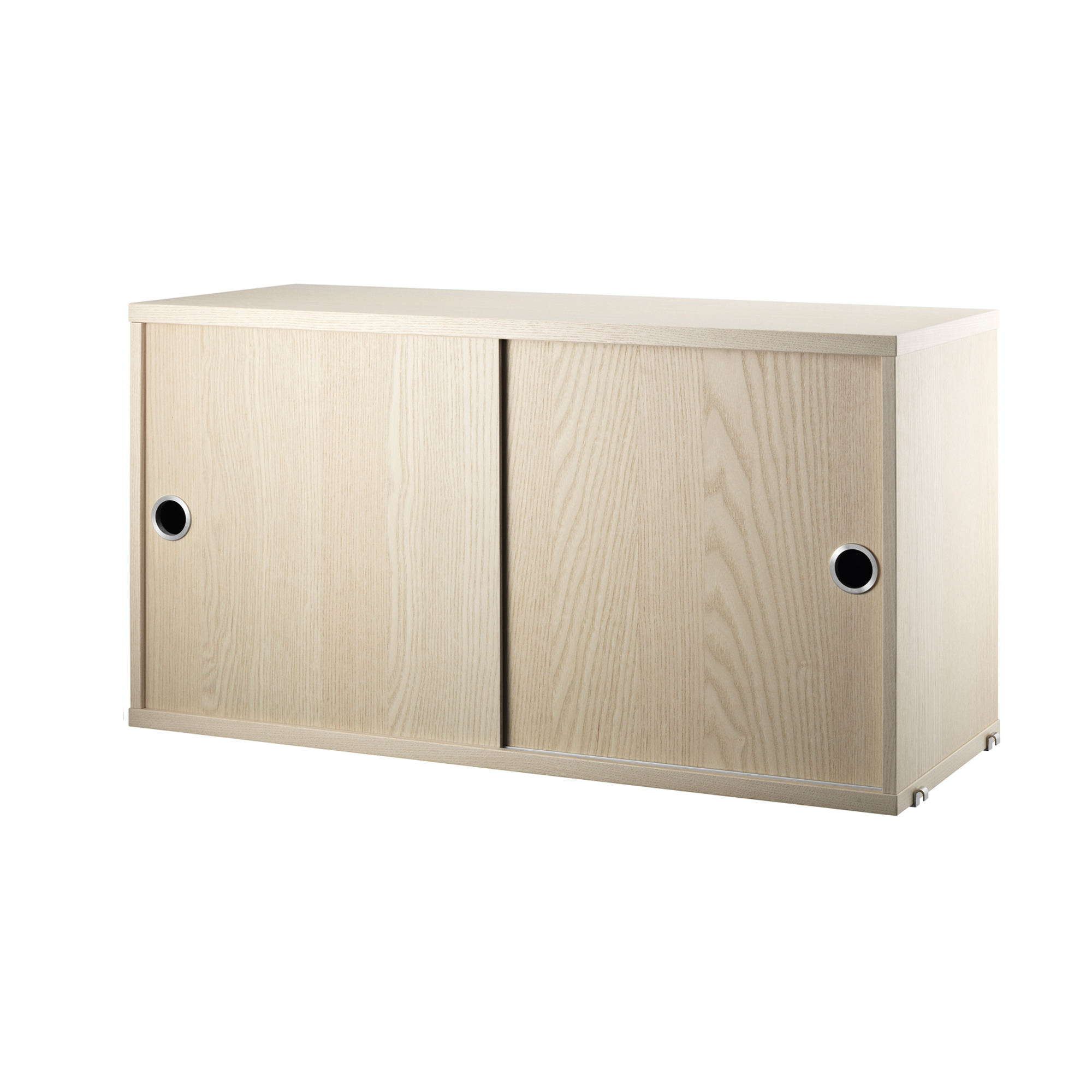 String Skåp m skjutdörrar 78x30x42 ask