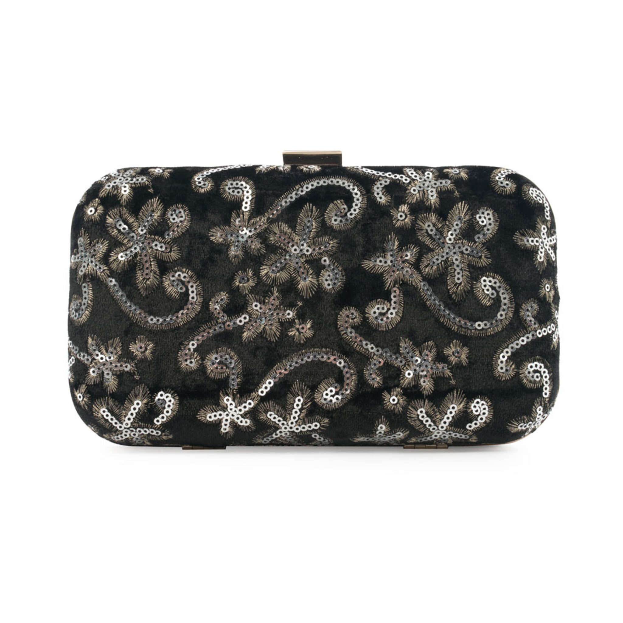 Sequins Star Clutch, ONE SIZE