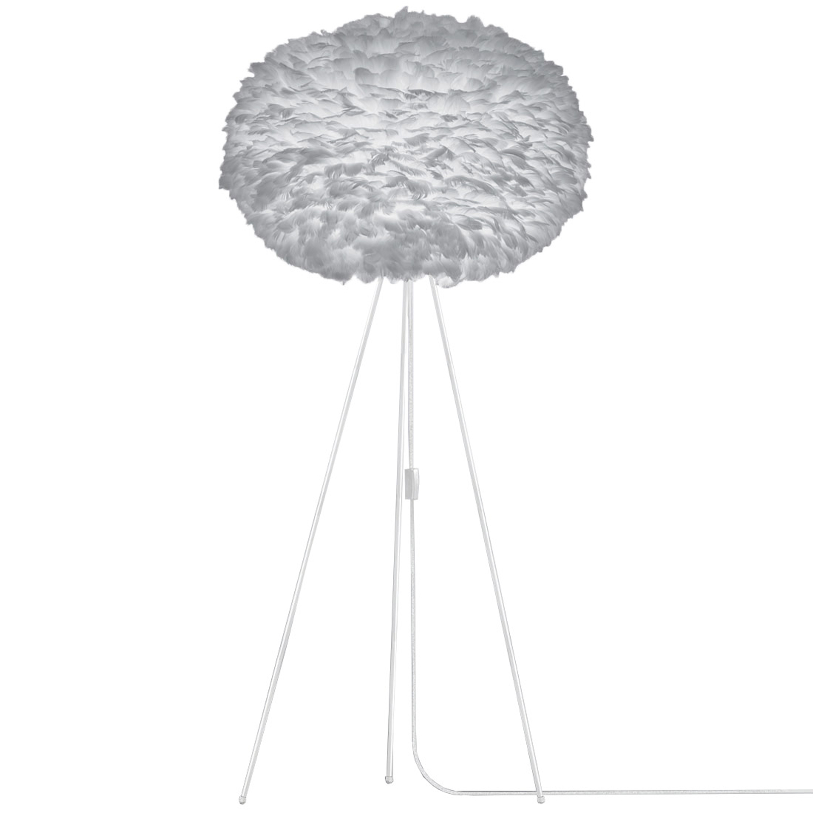 UMAGE Eos X-large golvlampa trefot ljusgrå