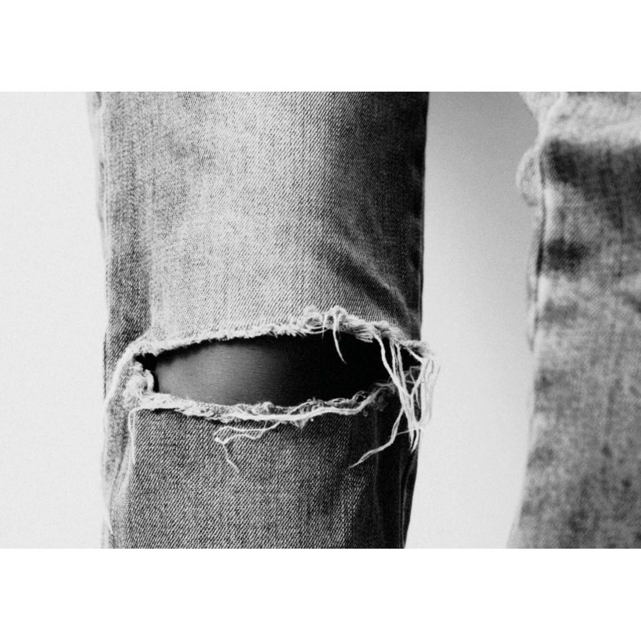Denim Knee Poster