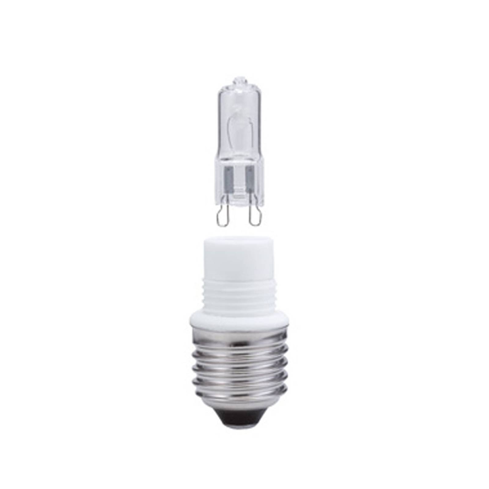 E27 42W HV-halogen sockelset Basic G9 - varmvitt