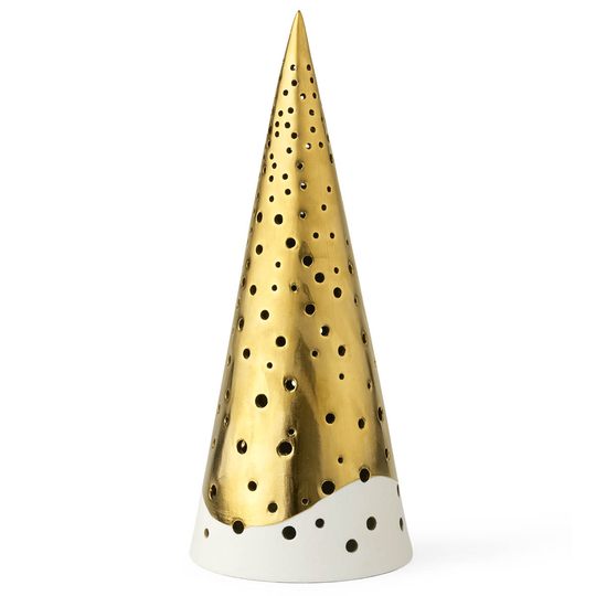 Kähler Design - Nobili Ljuslykta 25,5 cm Guld