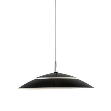 Viper Pendel D430 Mattsvart 12W LED