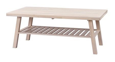 Brooklyn Soffbord Vitpigmenterad Ek 130x75 cm