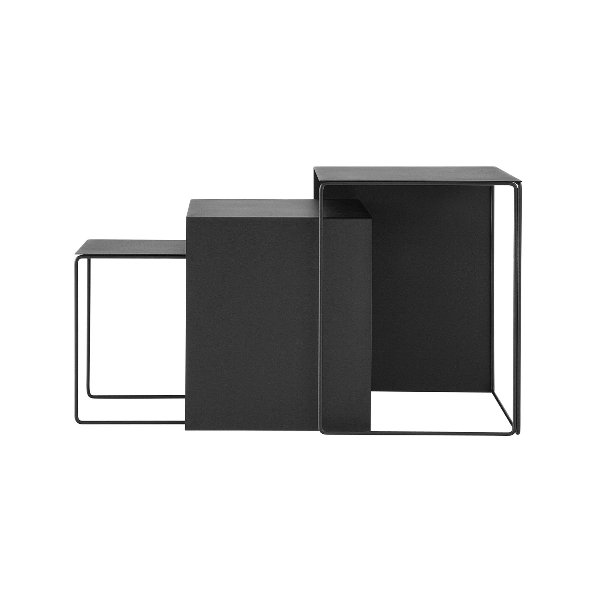 Ferm Living Satsbord Cluster Svart