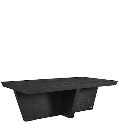 TRENT coffee table rect. black oak