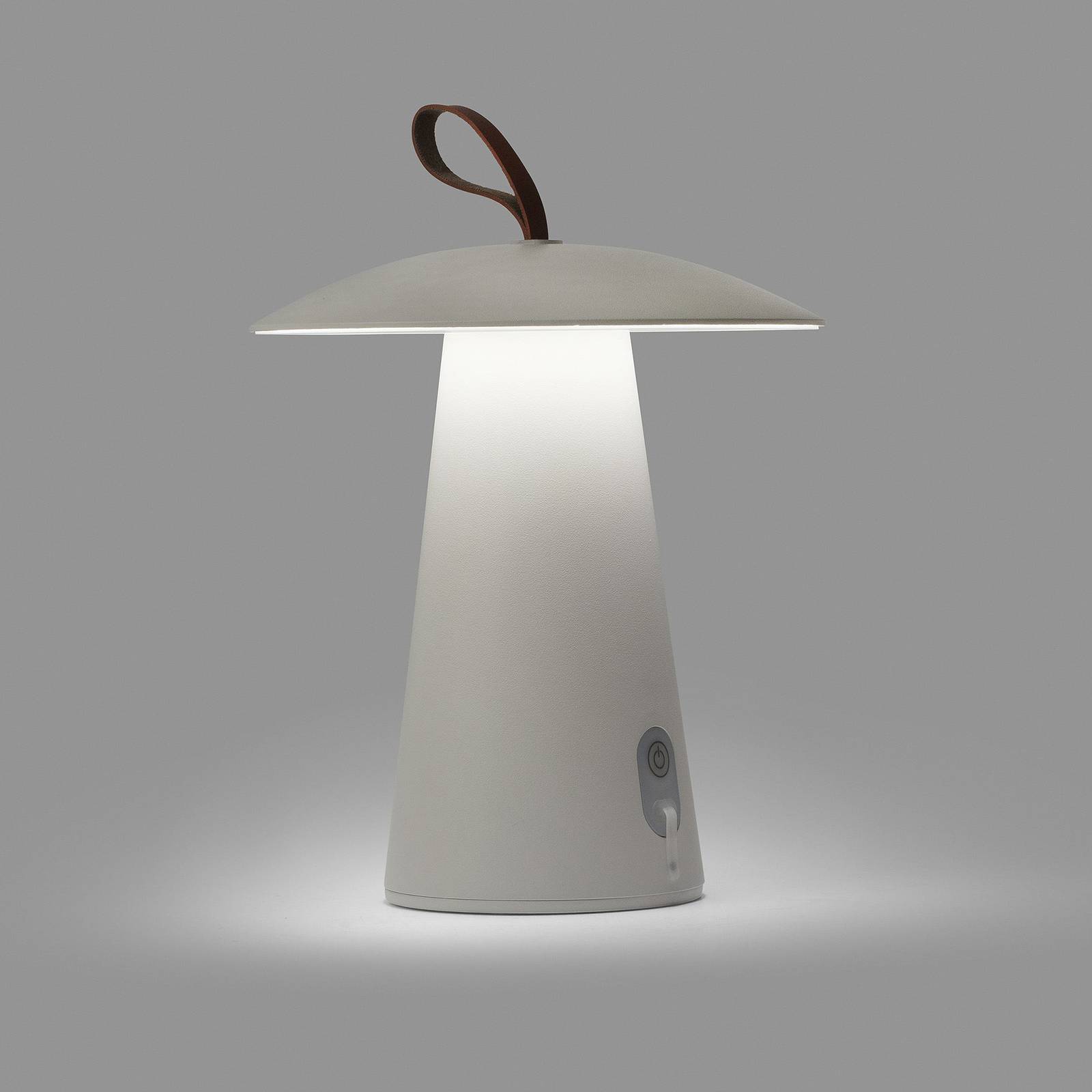 LED-terrasslampa Task, mobil, dimbar
