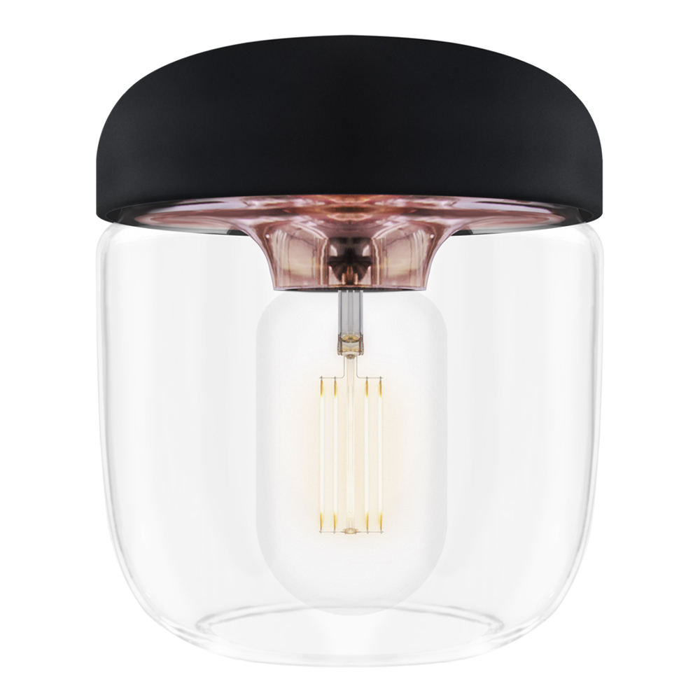 Umage - Acorn Lampskärm 14 cm Svart/Koppar