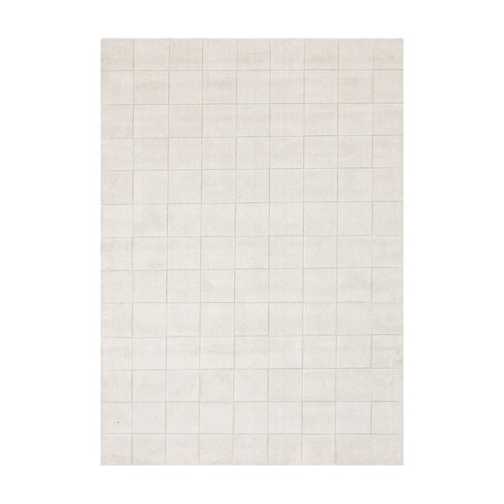 Ullmatta LUZERN 170 x 240 cm vit, Linie Design