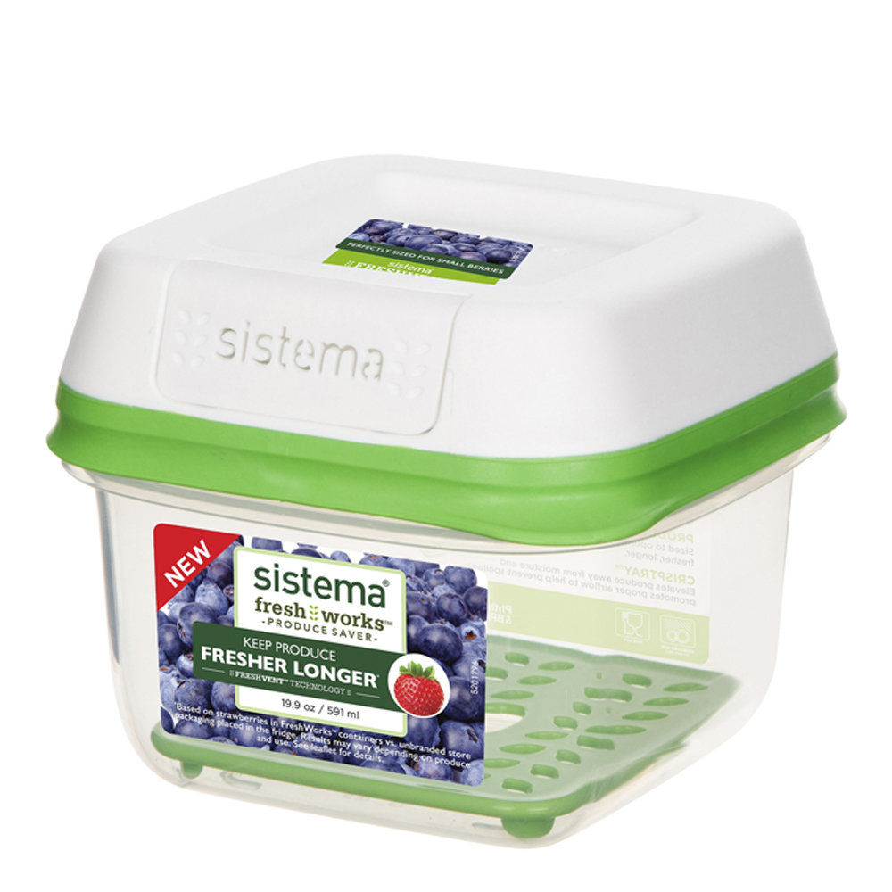 Sistema - Fresh Works Förvaringslåda Small 591 ml