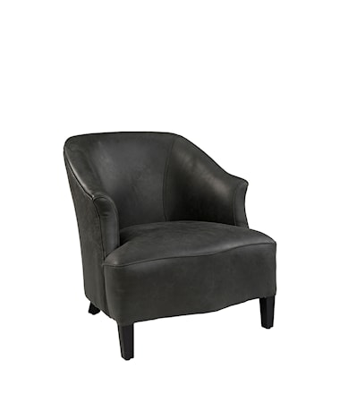 LEWIS AW armchair Natural Wash Ebony