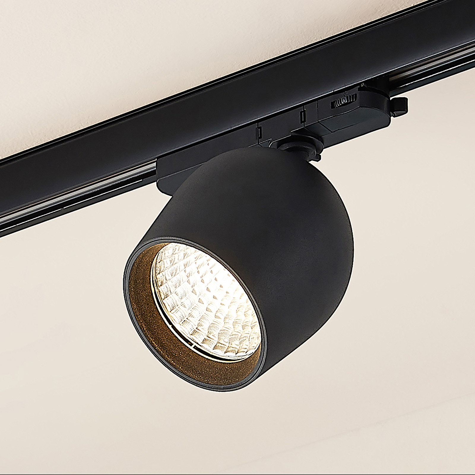 Arcchio Bauke LED-skenspot svart 30,5 W 3 000 K