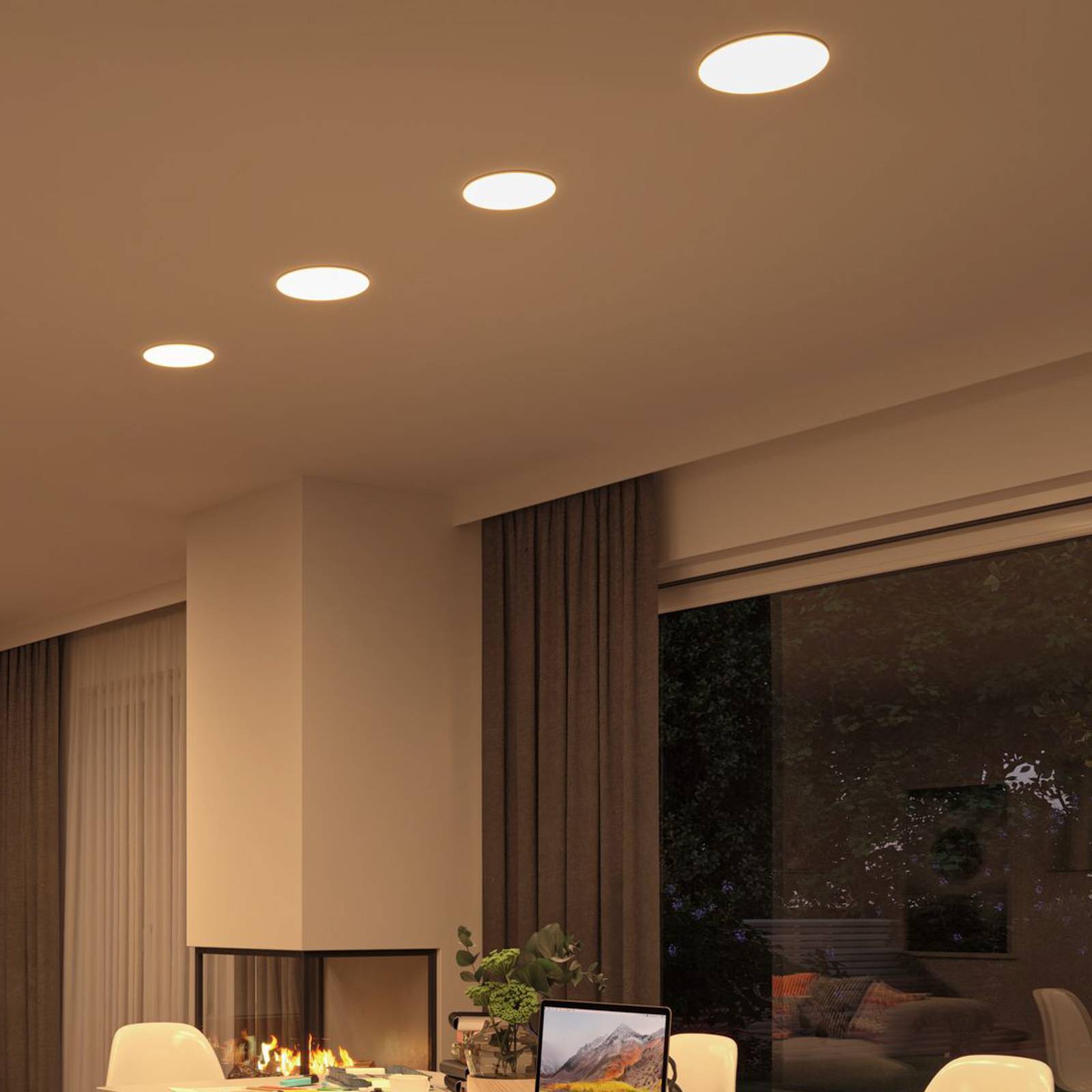 Paulmann LED-panel Veluna rund 3 step CCT 21,5 cm