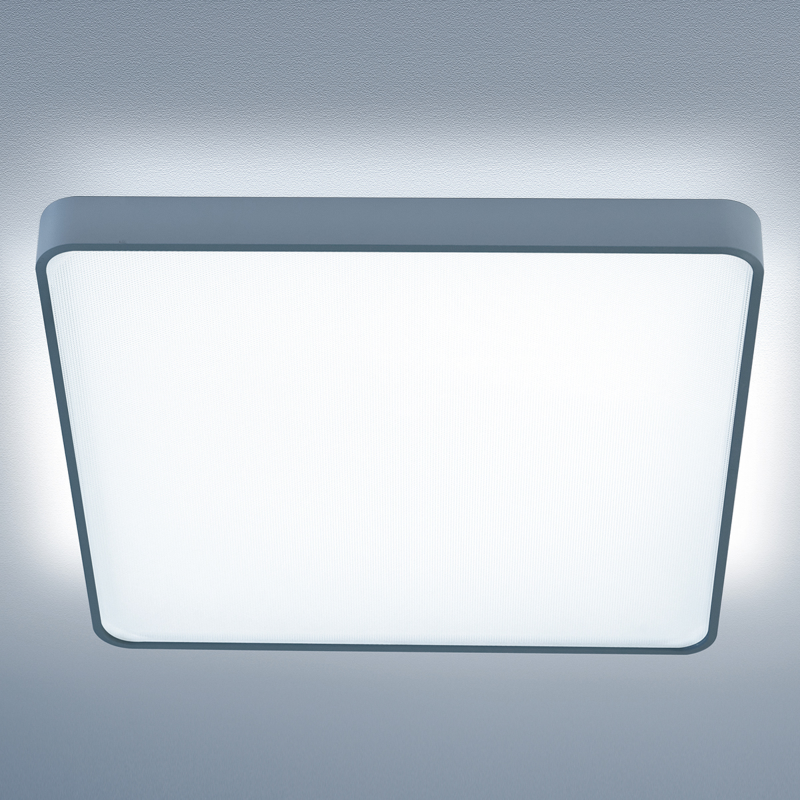 Kvadratisk LED-taklampa Caleo-X2 90 cm