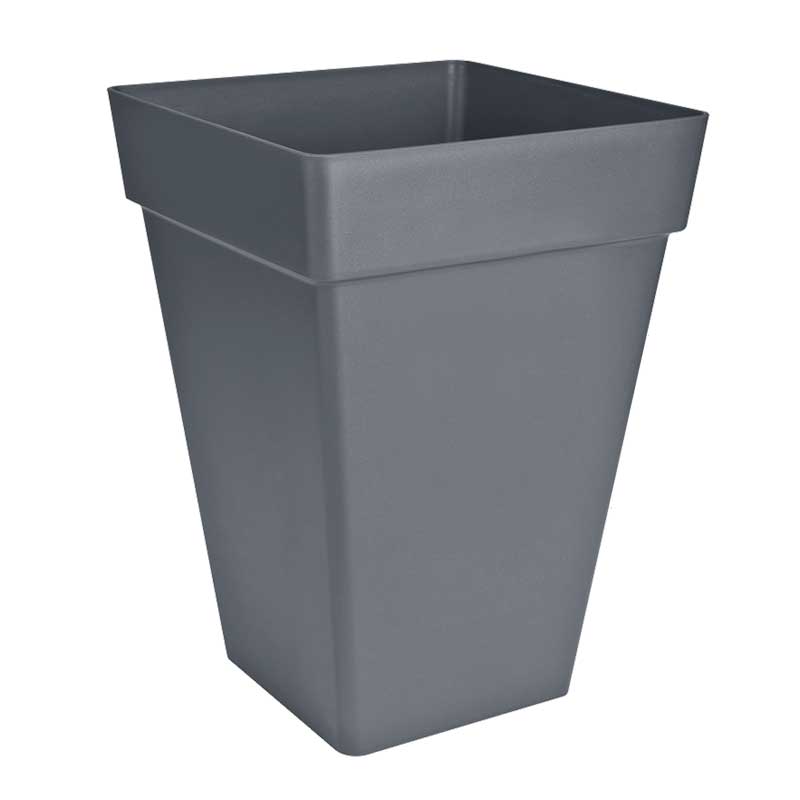 Kruka Loft Urban kvadratisk 37 cm, antracit