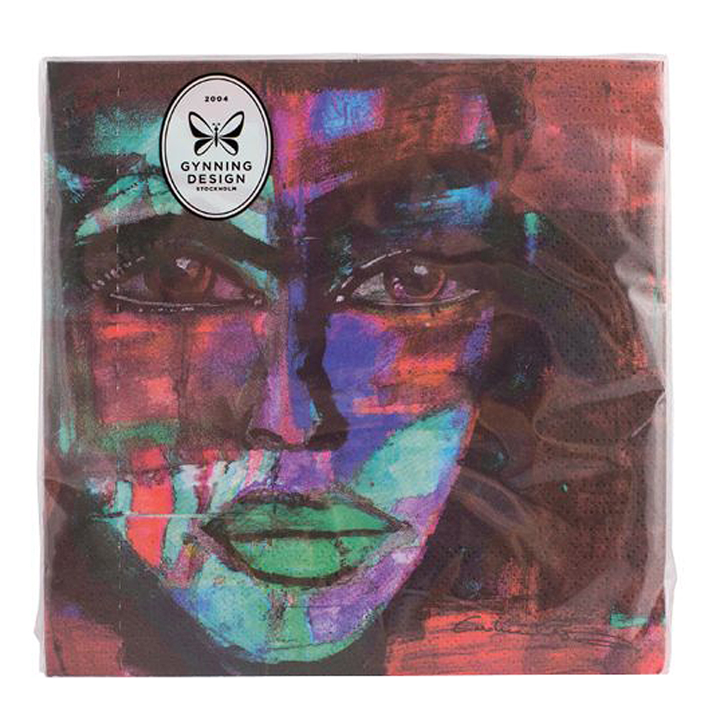 Gynning Design - Servett Life in Red 33x33 cm