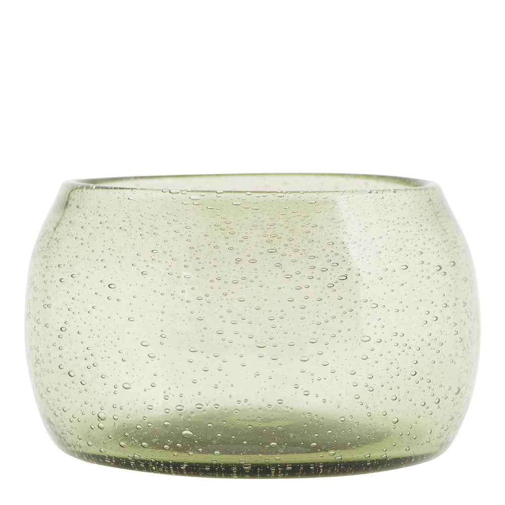 House Doctor - Universal Skål Glas 13 cm Grön