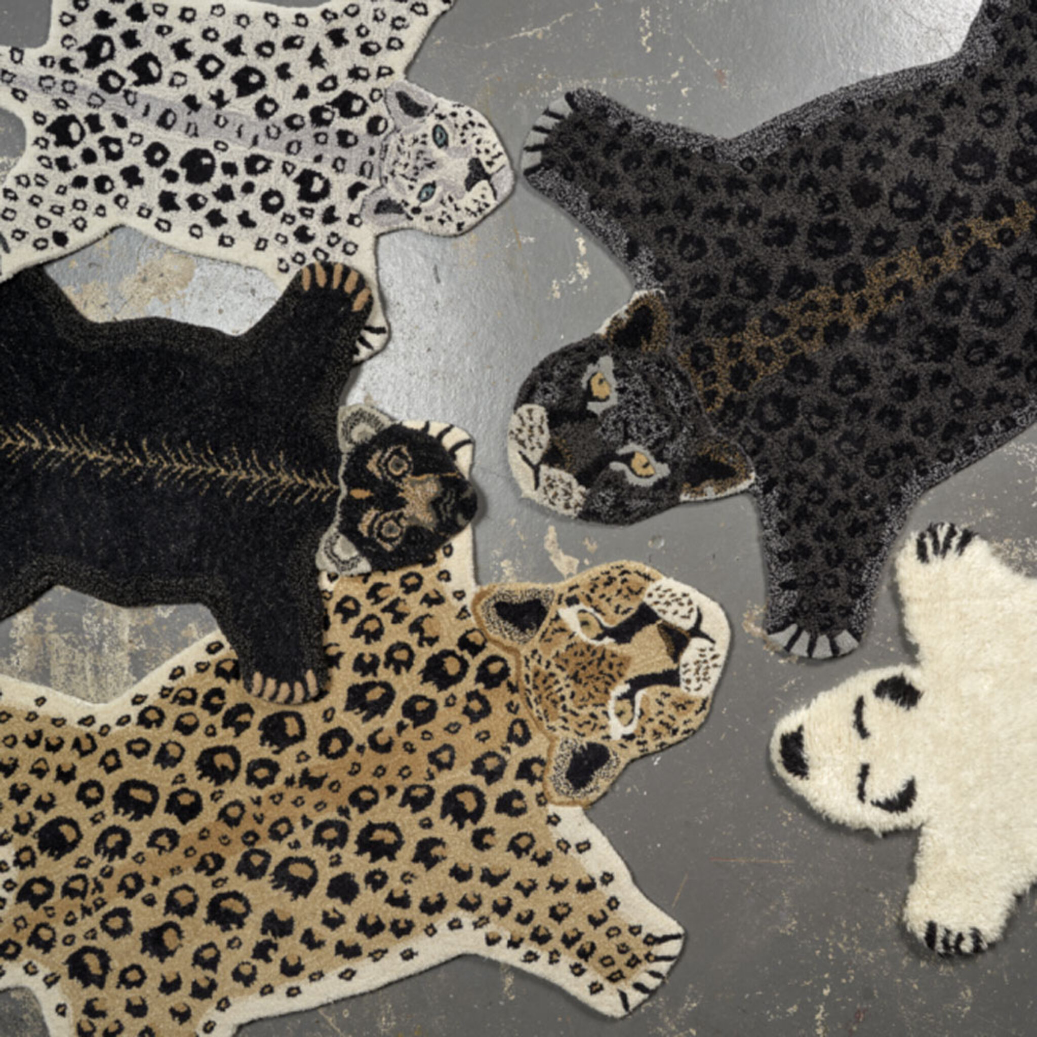 Matta - Fluffy Bear 90 cm, 60X90