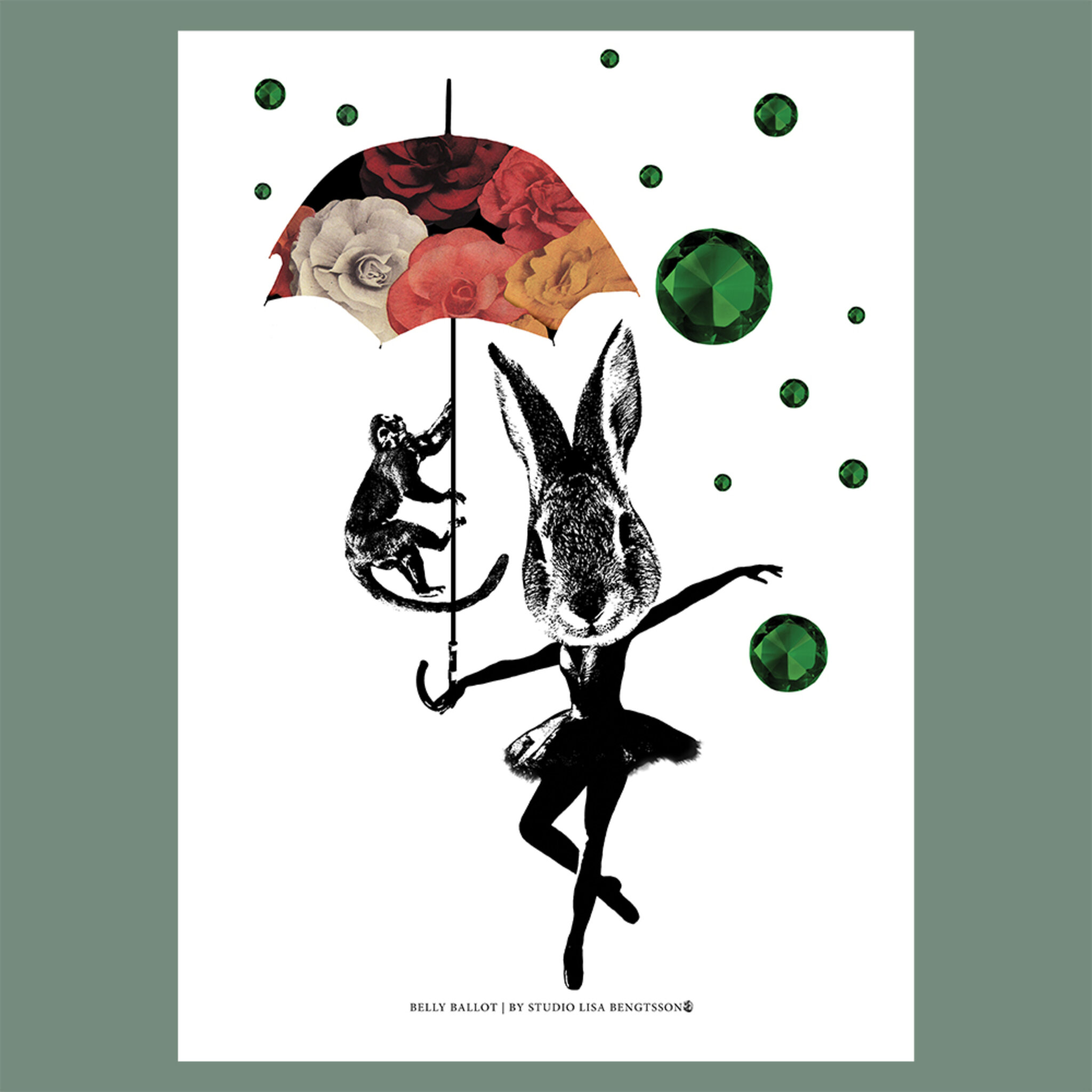 Poster 50x70 Belly Ballot