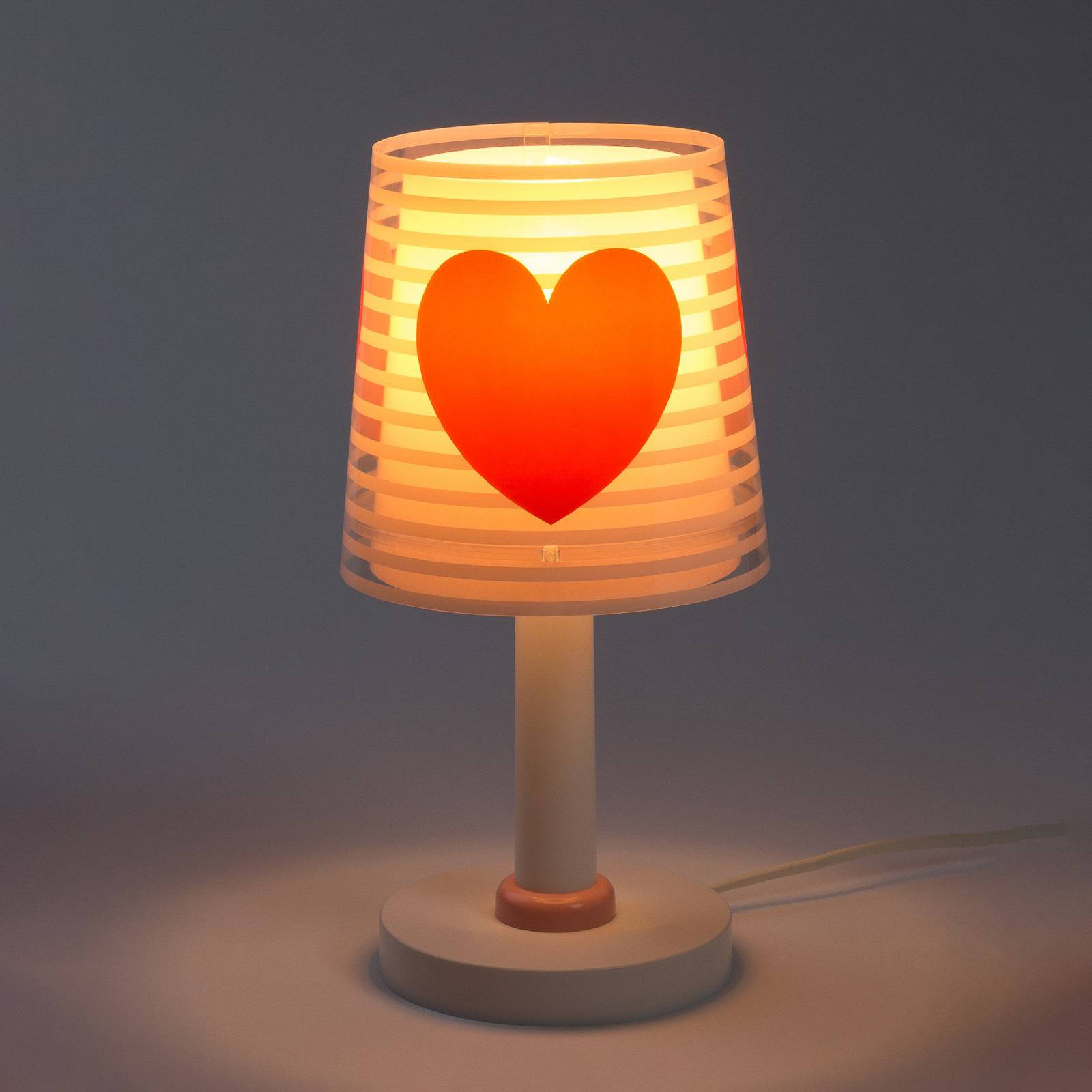 Bordslampa för barnrum Light Feeling, rosa