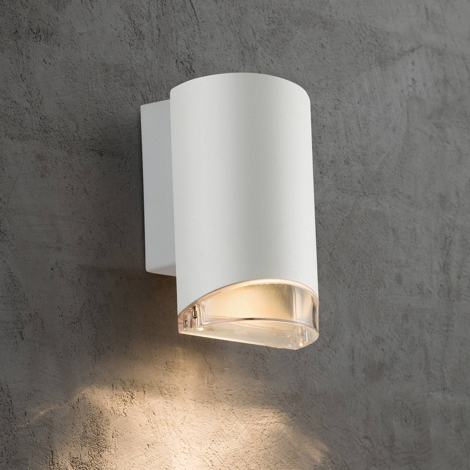 Utomhusvägglampa Arn 1 lampa, vit