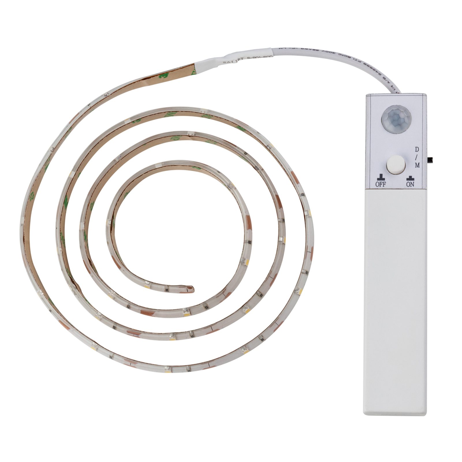 Batteridriven LED-stripe Bedlight