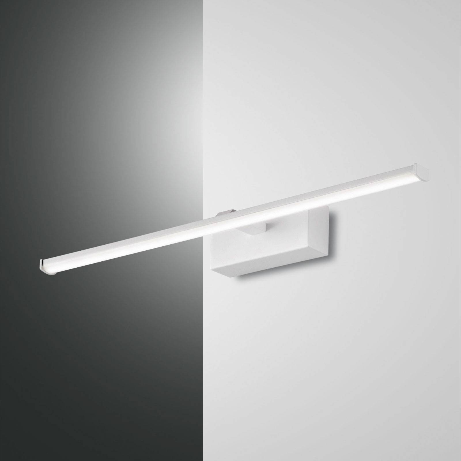 LED-vägglampa Nala, vit, bredd 50 cm