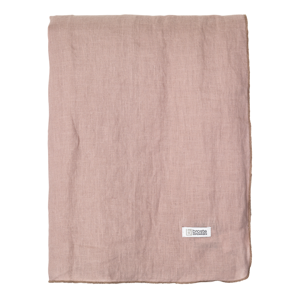Broste Copenhagen - Gracie Bordsduk 160x200 cm Rosa