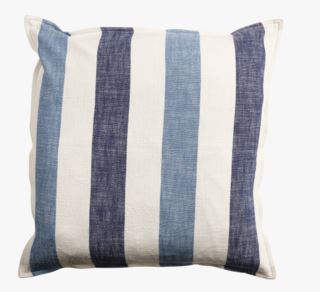 Smillan two stripe prydnadskudde multi/blå